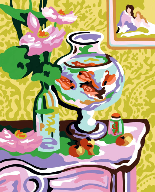 Goldfish ala Matisse Paint by Number Kit