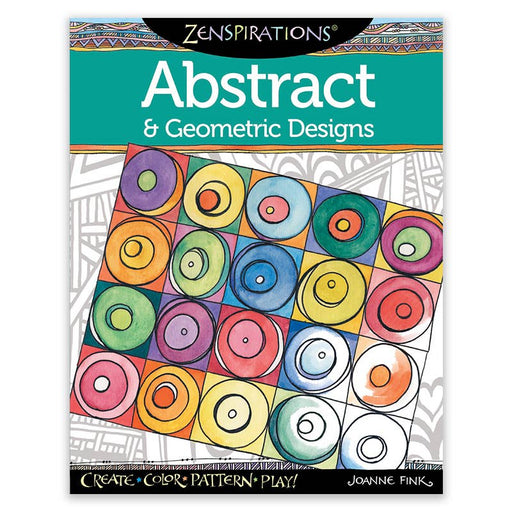 Abstract & Geometric Designs Coloring Book