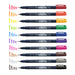Fudenosuke Colored Brush Pens