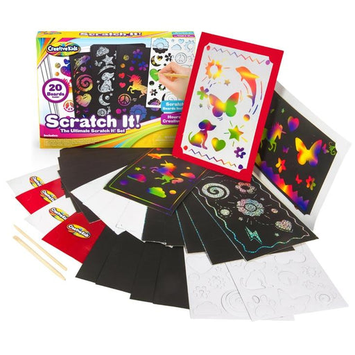 Creative Kids Scratch Paper Arts and Crafts Kit for Kids | Creative Kids