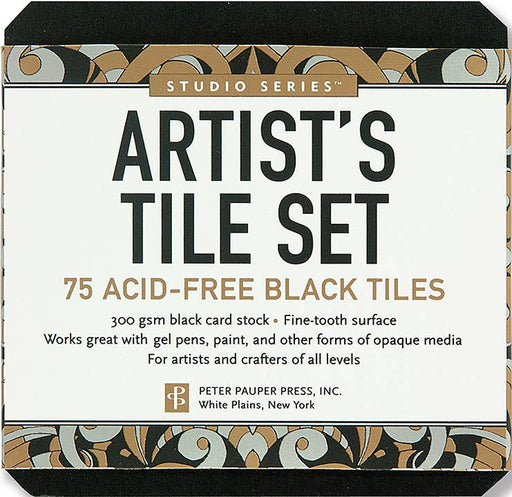 Studio Series Artist's Tiles: Black