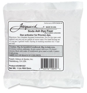 Soda Ash 1lb, Color Fixative for Dyes and Tie Dye | Jacquard