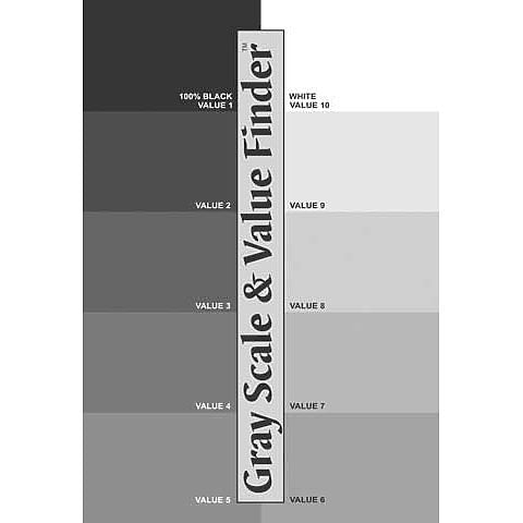 Gray Scale and Value Finder | Color Wheel Co