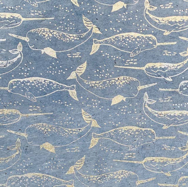 Narwhal Print Paper