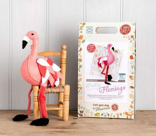 Pretty Flamingo Sewing Kit | Crafty Kit Company