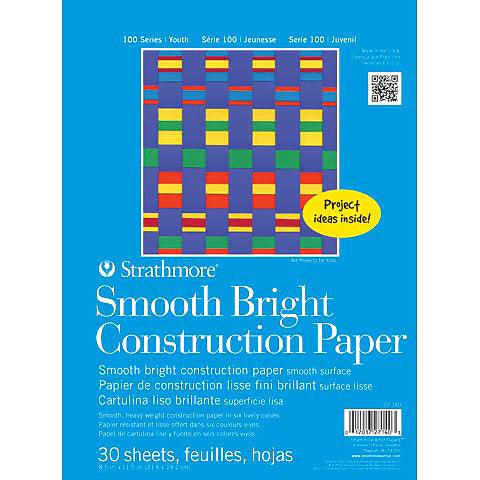 Strathmore Kids Smooth Bright Construction Paper Pad | Strathmore