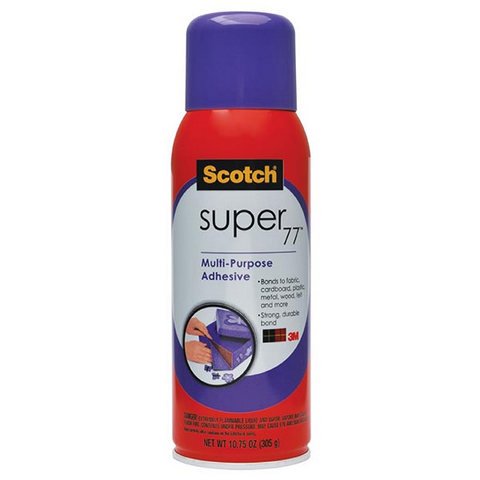 Super 77 Spray Adhesive with low VOC