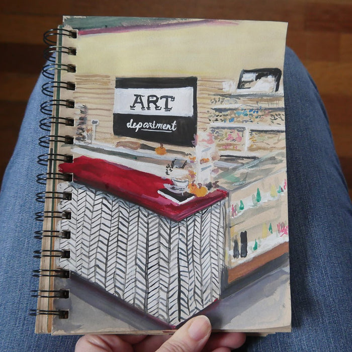 Urban Sketchers at Art Department - Art Department LLC