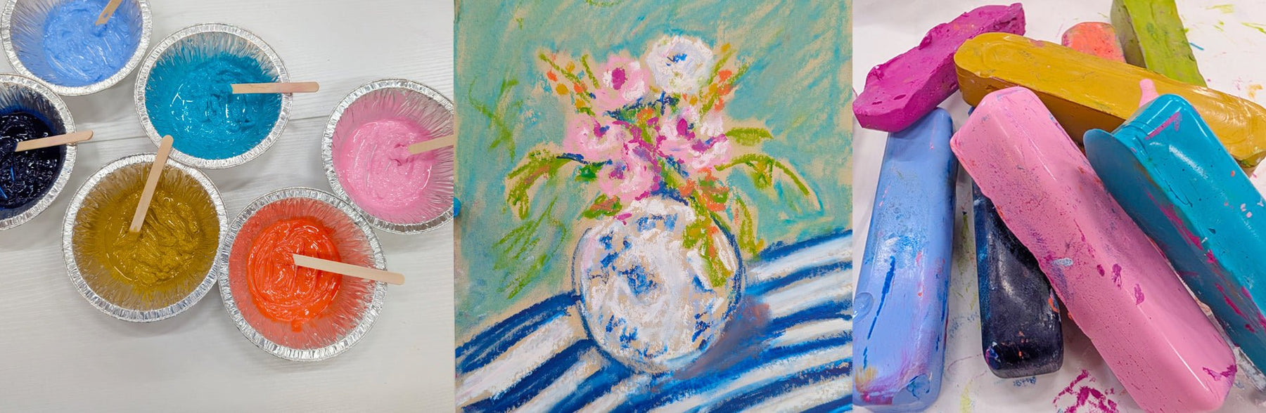 Jess's Test Studio: DIY Oil Crayons - Art Department LLC