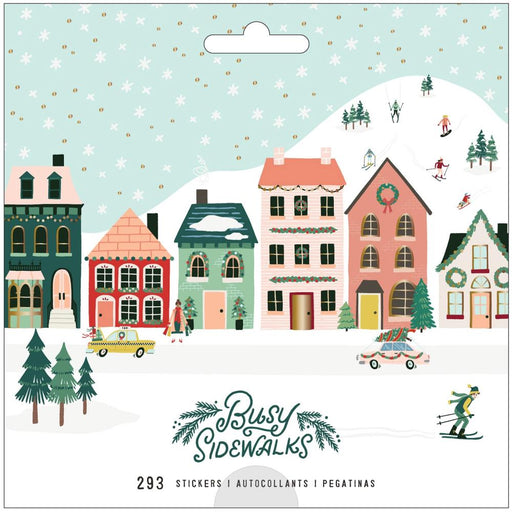 Busy Sidewalks Sticker Book - Art Department LLC