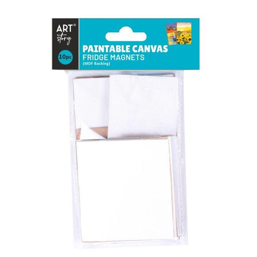 Customizable Canvas Fridge Magnet 10/Pkg - Art Department LLC