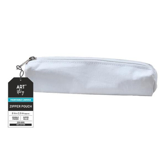 Canvas Zipper Pouches - Art Department LLC