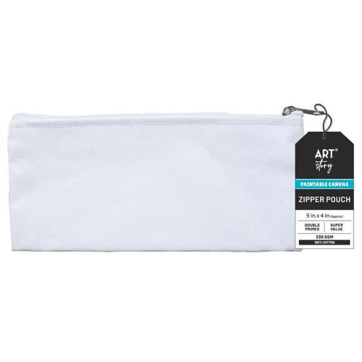 Canvas Zipper Pouches - Art Department LLC
