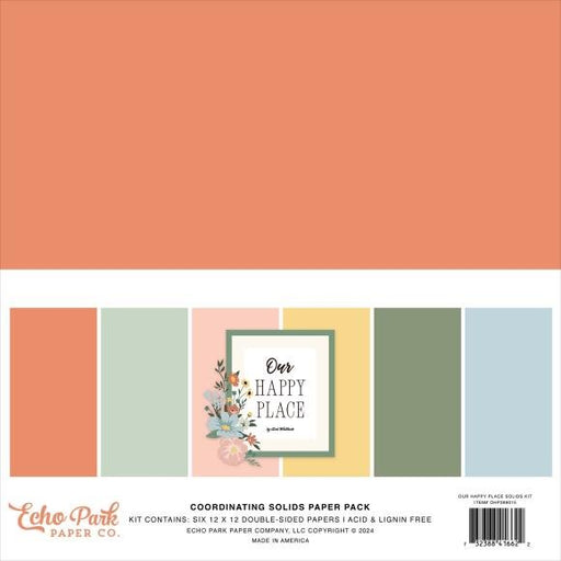 Our Happy Place Double - Sided Paper Pack - Art Department LLC