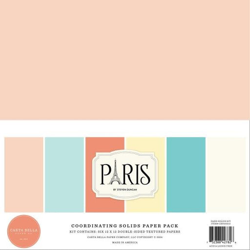 Paris Solids Collection Cardstock Mix - Art Department LLC