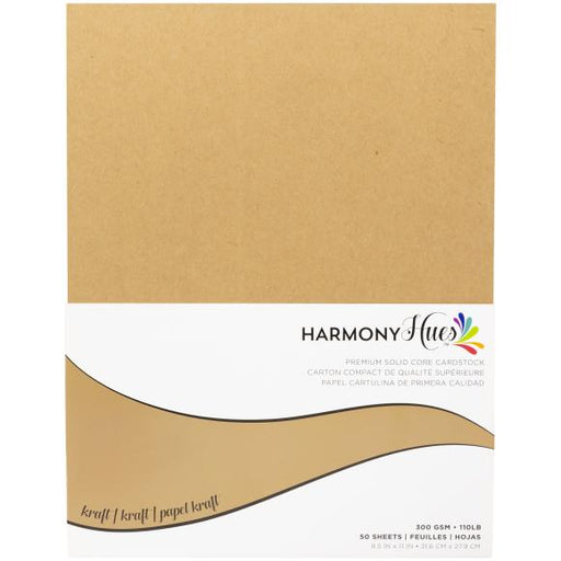 Kraft Cardstock 8.5"X11" 50/Pkg - Art Department LLC