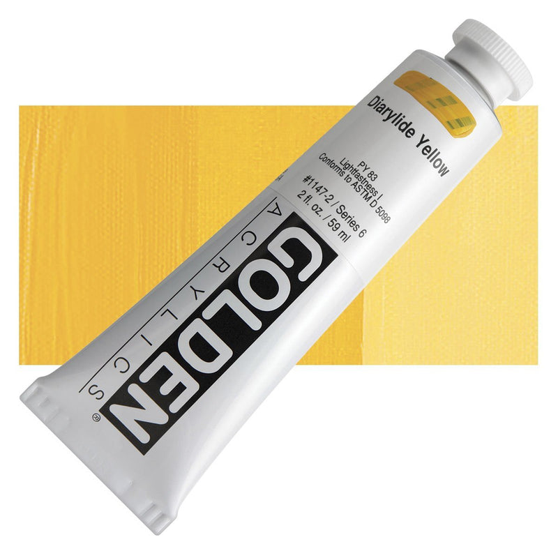 Golden Heavy Body Acrylic Paint 2 oz - Art Department LLC