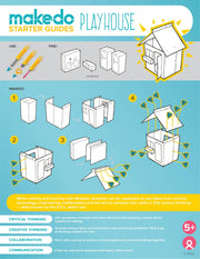 DISCOVER | Makedo Cardboard Construction Kit - Art Department LLC