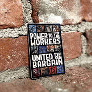 Power to the Workers Sticker | labor rights matte vinyl - Art Department LLC