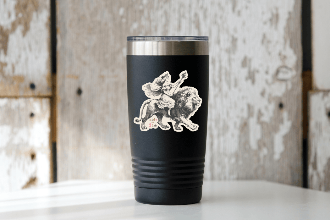 Ride or Die Sticker - Art Department LLC