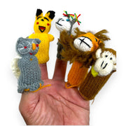 Finger Puppets - Handknit, Assorted - Art Department LLC