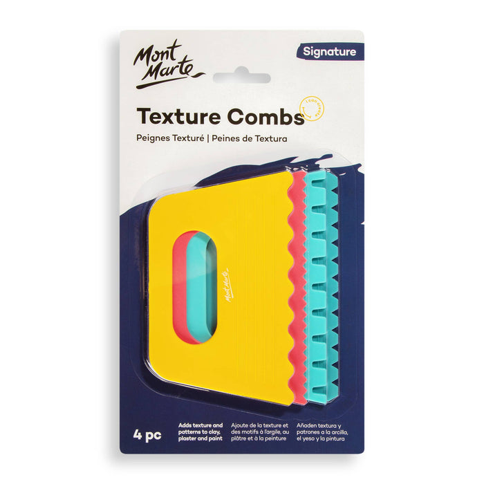 Texture Combs Signature 4pc - Art Department LLC
