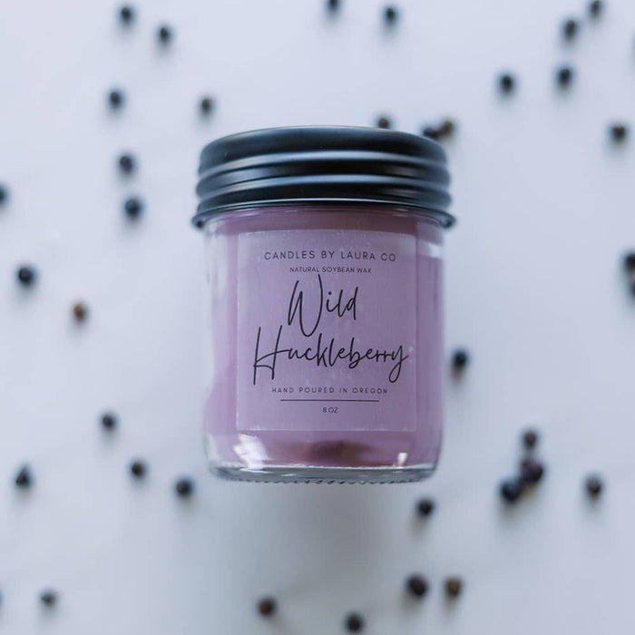 Wild Huckleberry Soy Jar Candle - Art Department LLC