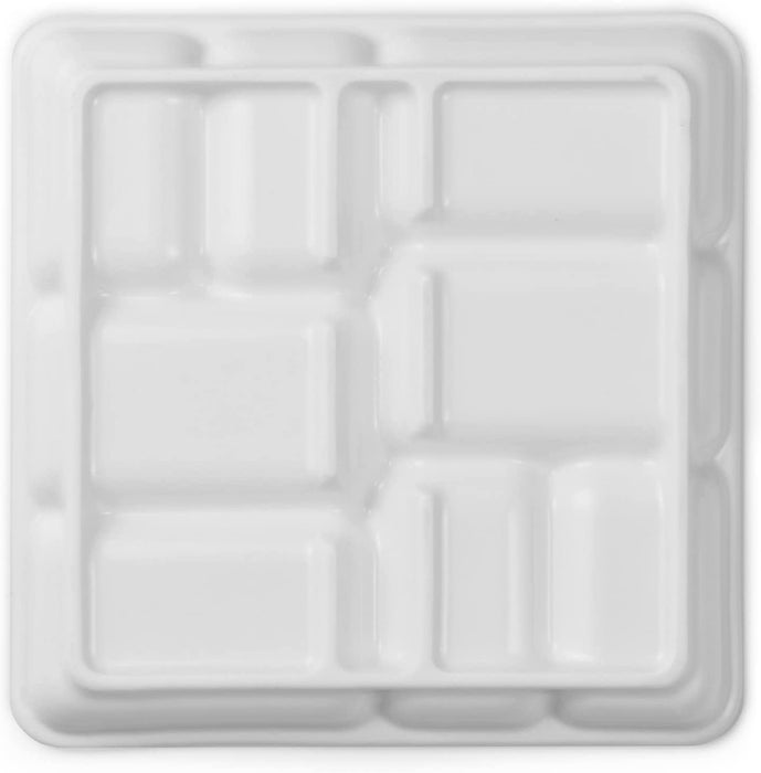 8 - Well Ceramic Paint Palette - Art Department LLC