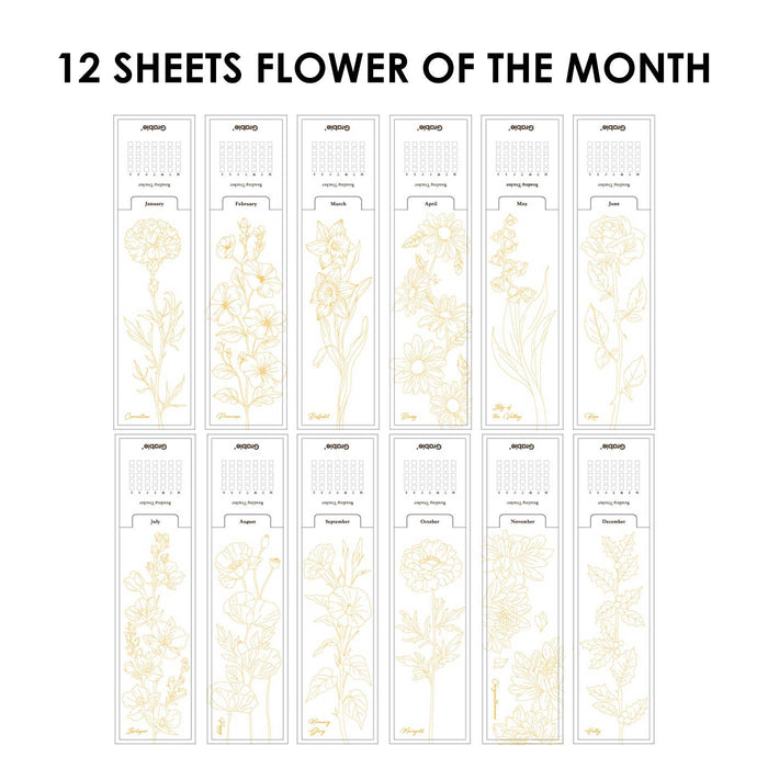 12 Sheets 140LB Watercolor Coloring Bookmarks - Art Department LLC