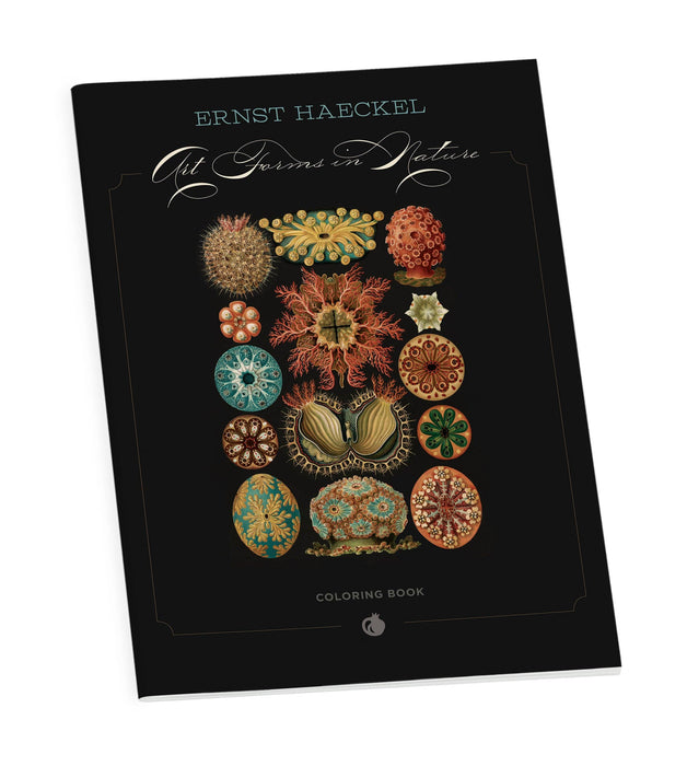 Ernst Haeckel: Art Forms in Nature Coloring Book