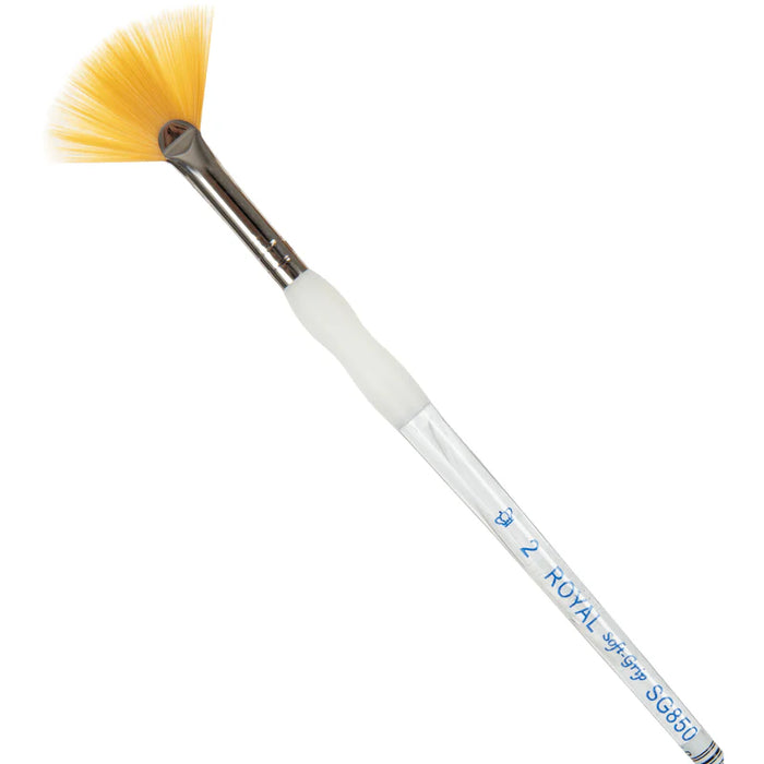 Soft-Grip Golden Taklon Brushes