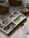 7 - Pan Ceramic Artist Paint Palette - Watercolor Supplies - Art Department LLC