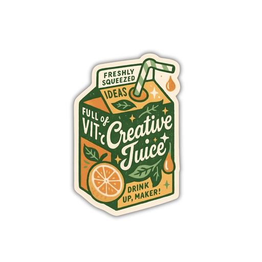 Creative Juice Sticker - Art Department LLC