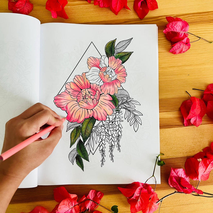 Bloom Coloring Book - Art Department LLC
