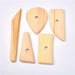 Wooden Scraper Tools, Assorted