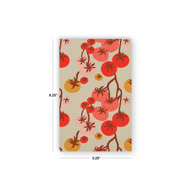 Farmfolk Tomato Classic Layflat Notebook - Art Department LLC