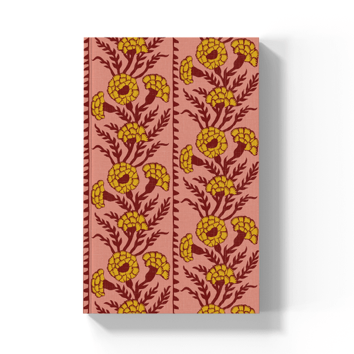 Pompom Carnation Classic Layflat Notebook Journal - Art Department LLC