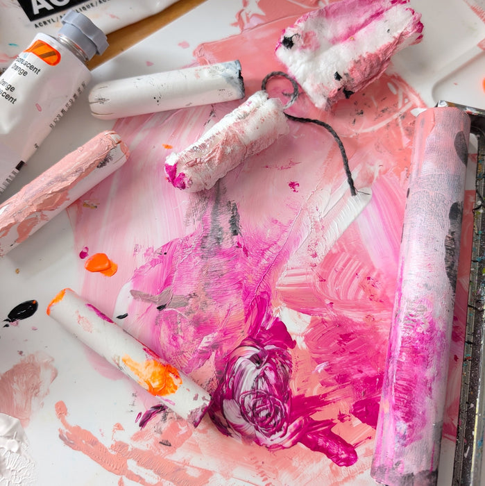 Feminine Hijinks: Bold Mark - Making with Unconventional Tools - Art Department LLC