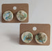 Handmade Ceramic Painterly Studs - Art Department LLC
