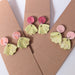 Handmade Ceramic Petal Earrings - Art Department LLC