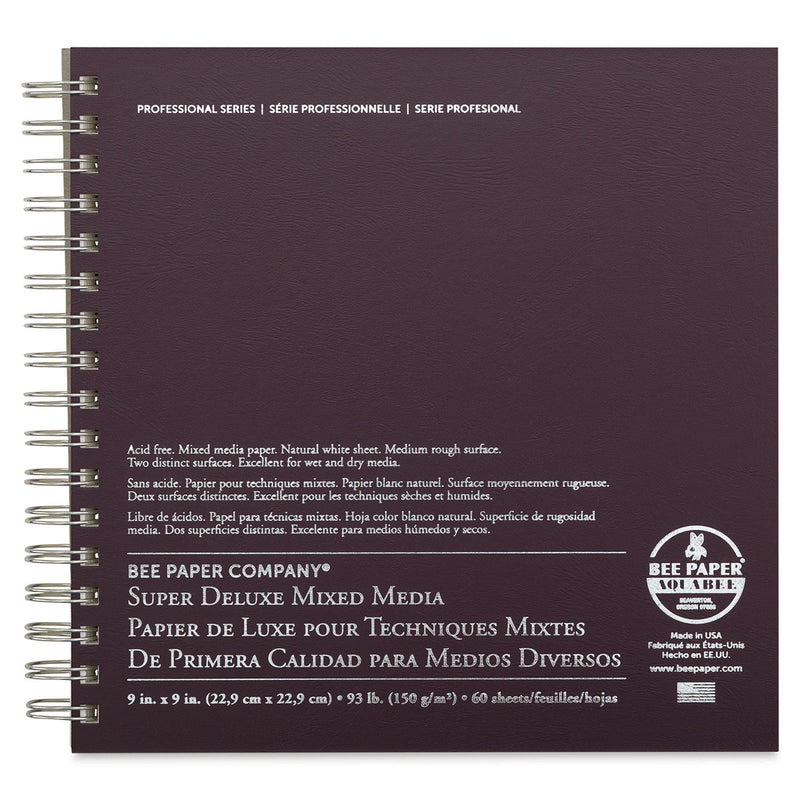Bee Paper Super Deluxe Sketch Pads, 60 Sheet Wire Bound - Art Department LLC