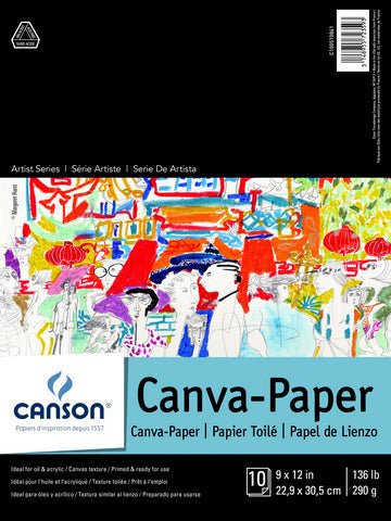 Canson Artist Series Canva Paper Pad - Art Department LLC