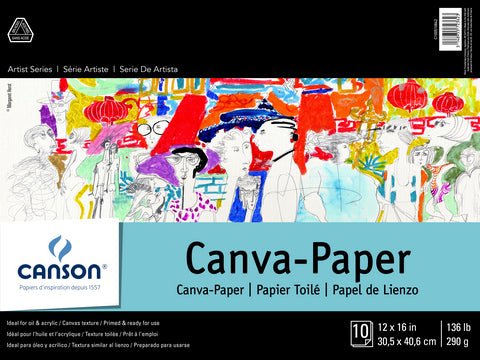 Artist Series Canva Paper Pads - Art Department LLC