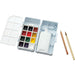 Kuretake Transparent Mini Watercolor Box - 12 Color Set - Art Department LLC