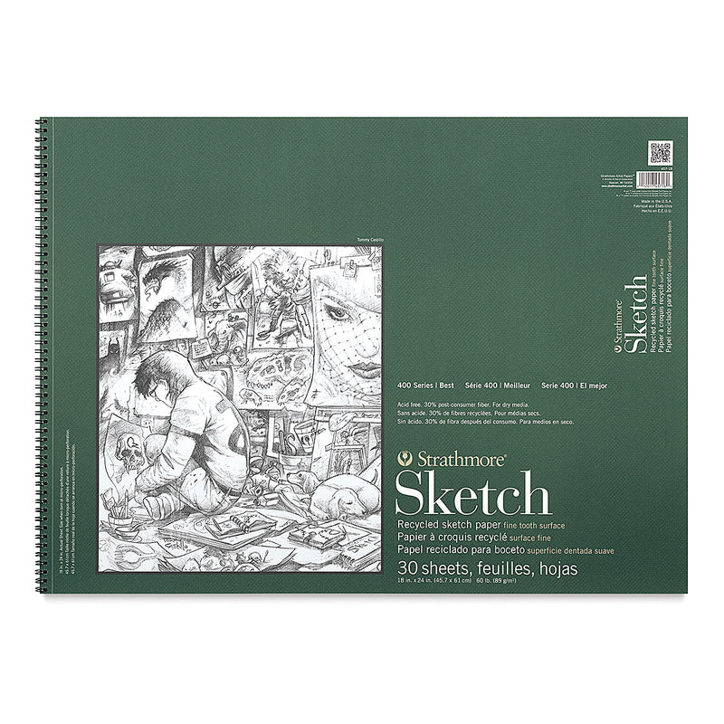 Strathmore 400 Series, Recycled Sketch Pads - Art Department LLC