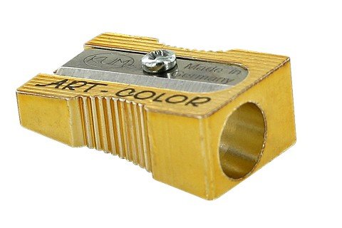 KUM Brass Rectangular Sharpeners - Art Department LLC