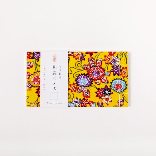 Yuzen Memo Pad - Flowers & Water - Art Department LLC