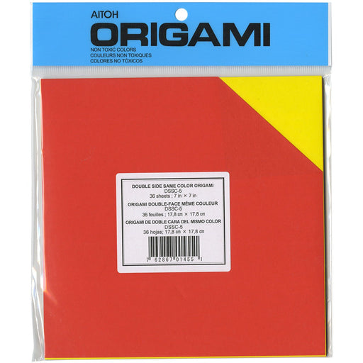 Double Sided Origami Paper - 36 Sheets - Art Department LLC