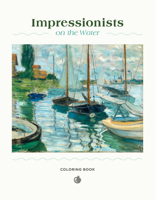 Impressionists on the Water Coloring Book