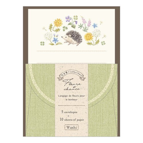 Fleurs et chance Stationery - Art Department LLC